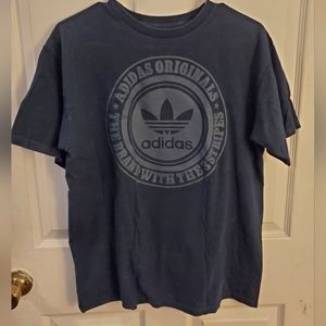 Adidas men's black tee M